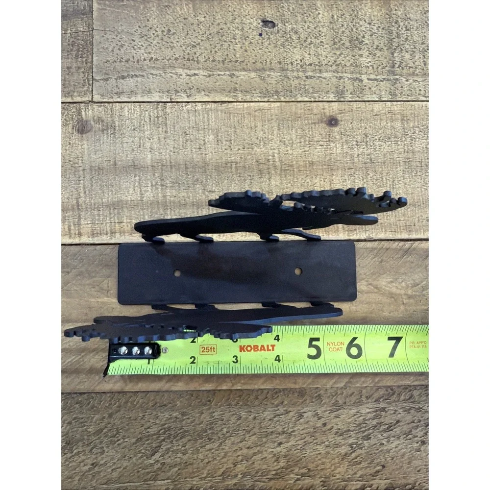 Moose Metal Black Napkin Holder Rustic Cabin Core